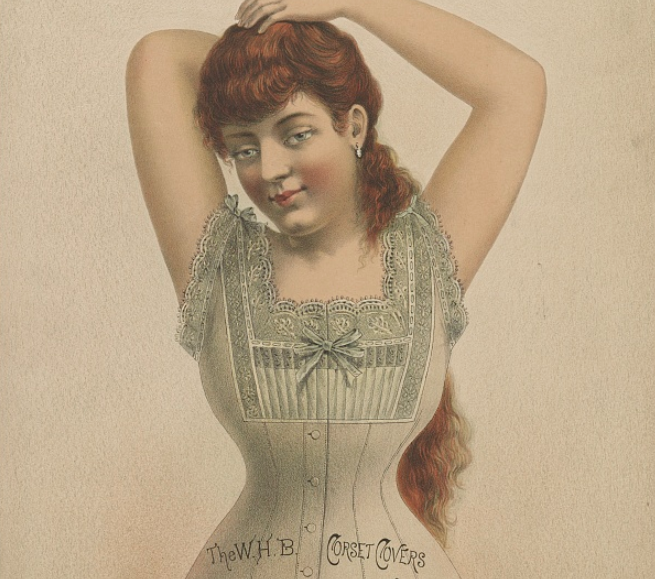 Underwear: 1890s ventilated corset  Fashion and Decor: A Cultural History