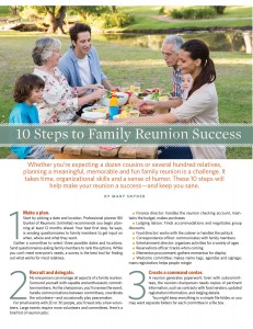 Step-By-Step Family Reunion Planning Guide