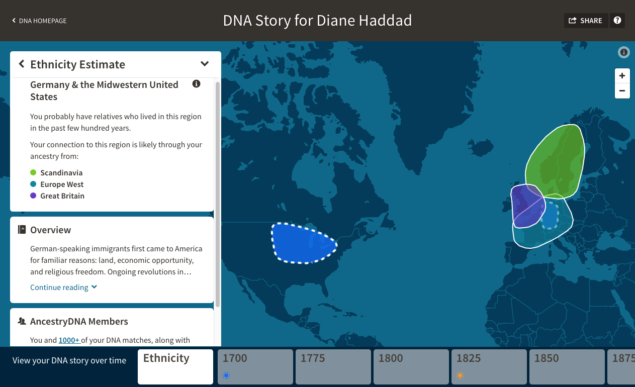 AncestryDNA's Migrations