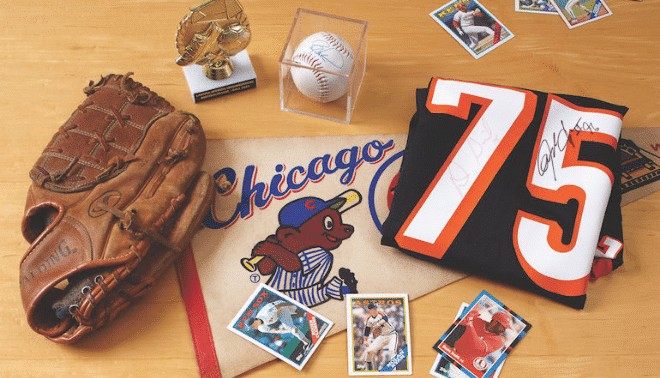 Chicago Cubs Game Used Memorabilia