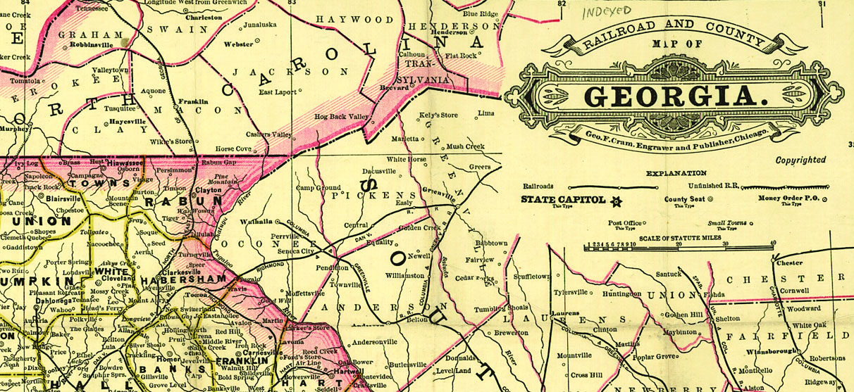 Railroad maps can provide valuable contextual information about your ancestor and his community.