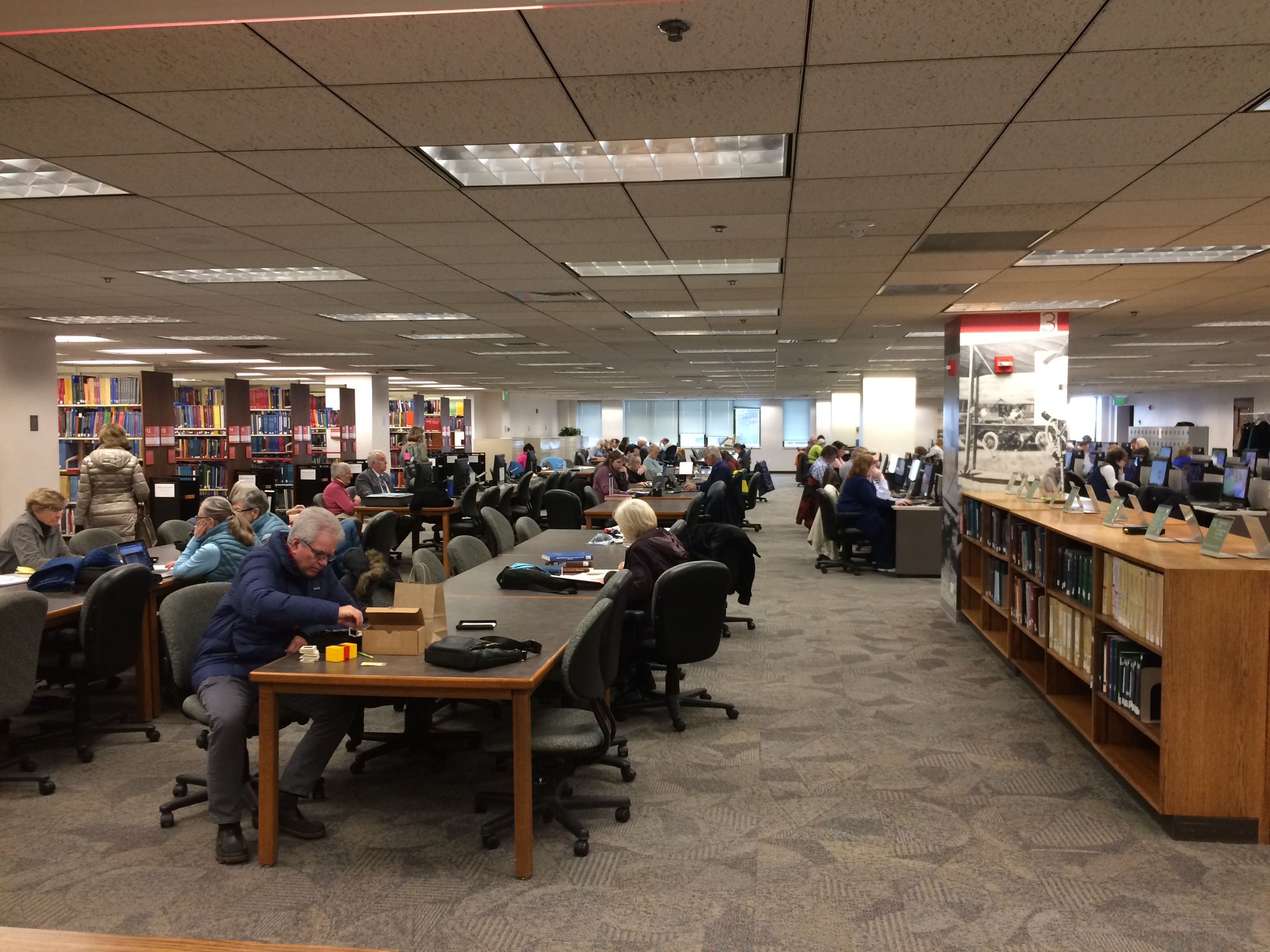 family history library top floor