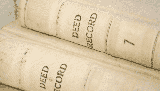 Deed record books