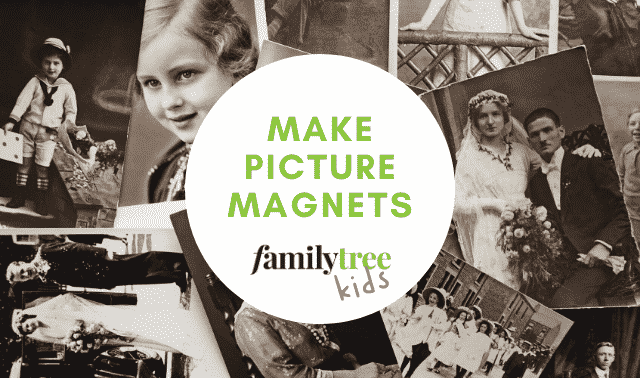 How to Make Picture Magnets from Old Photos