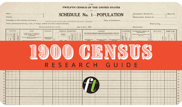 1900 Census Records Research Guide