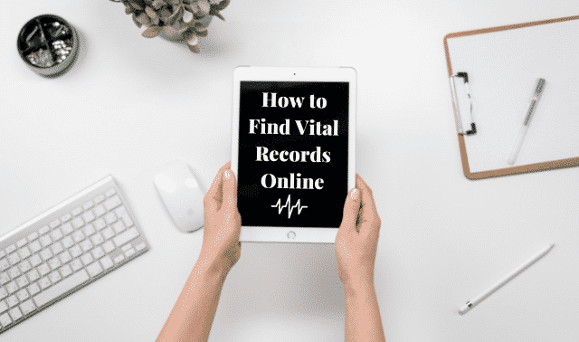 How to Find Vital Records Online