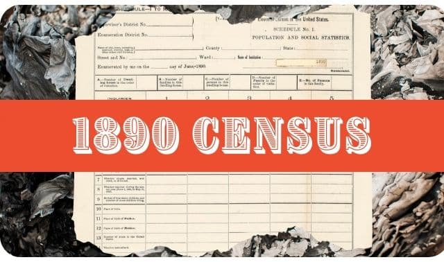 What Happened to the 1890 US Census?