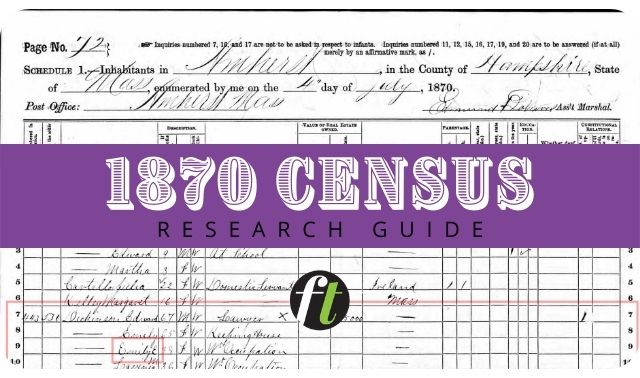 1870 Census Records Research Guide