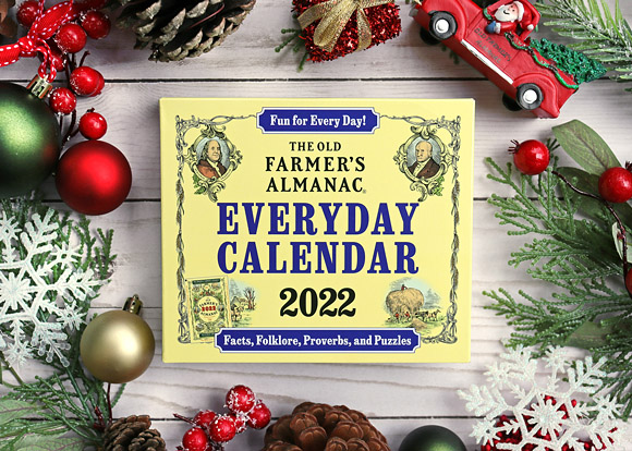 The 2022 Old Farmer's Almanac Everyday Calendar