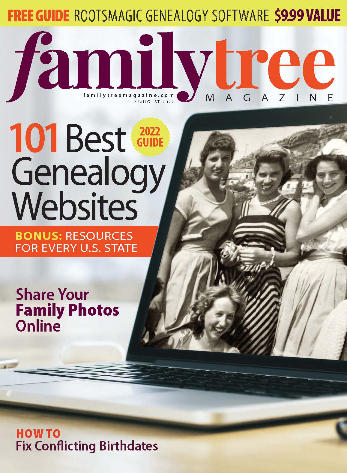 Family Tree Magazine July/August Issue