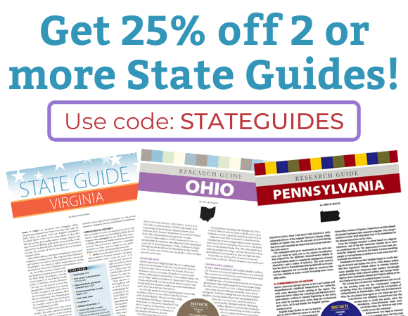 Get 25% off 2 or more State Guides! Use discount code: STATEGUIDES