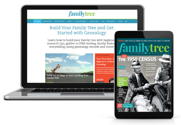 Family Tree Magazine Digital Magazine and Website VIP Membership