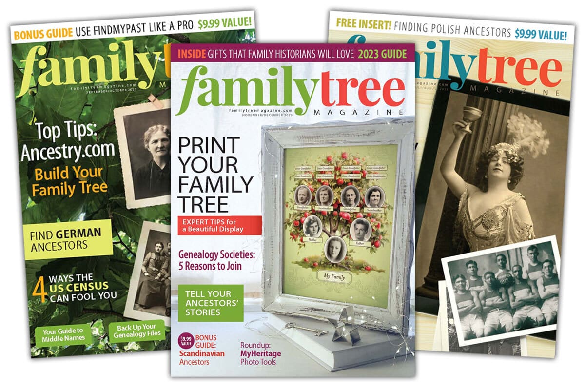 Subscribe to Family Tree Magazine Print