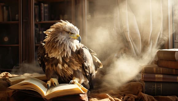 Independence Day sale. Pictured: Bald Eagle onBooks