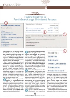 FamilySearch Unindexed Records